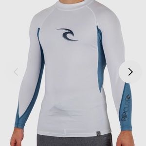Rip curl wave long sleeve rash guard medium